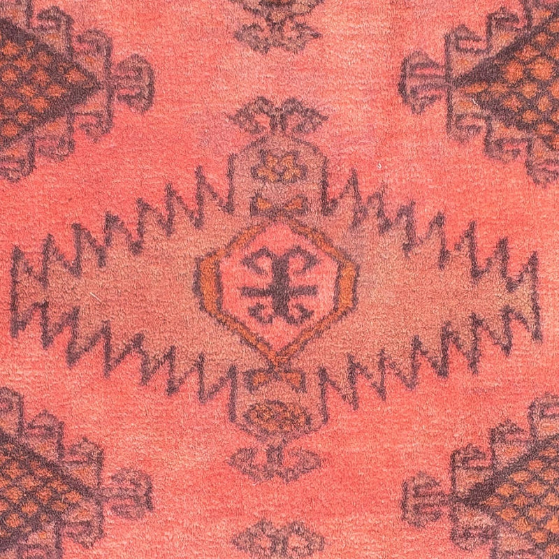 Tapis Turkaman - 84 x 62 cm - rouge clair