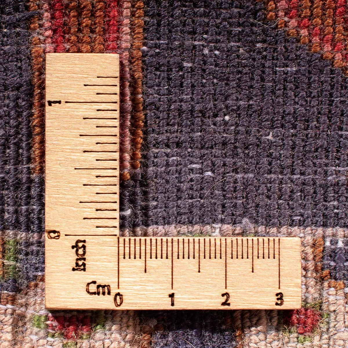 Tapis persan - Classique - 81 x 65 cm - bleu foncé