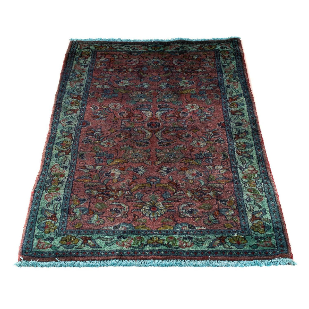 Tapis persan - Classique - 165 x 122 cm - bleu clair
