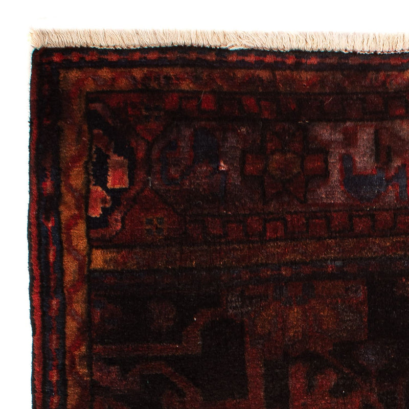 Tapis persan - Nomadic - 143 x 102 cm - rouge foncé