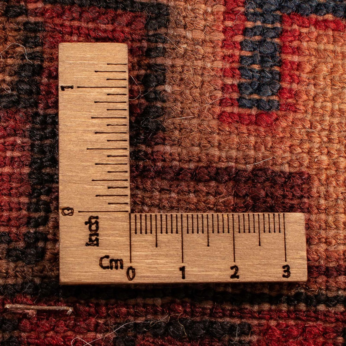 Tapis persan - Nomadic - 143 x 102 cm - rouge foncé