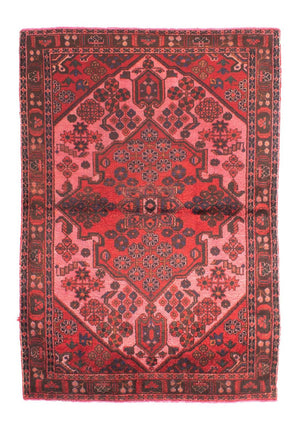 Tapis persan - Nomadic - 162 x 112 cm - rouge clair
