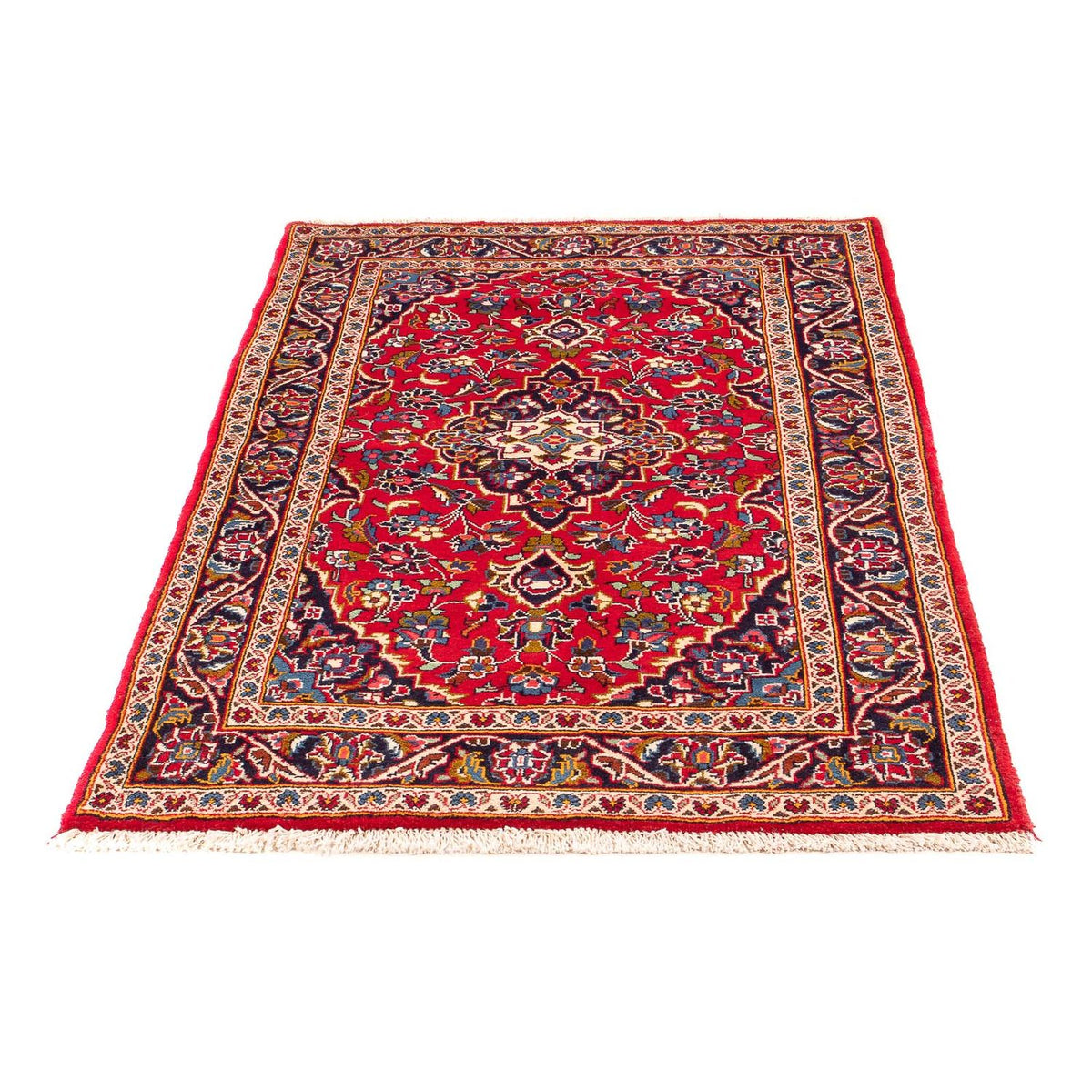 Tapis persan - Keshan - 153 x 95 cm - rouge