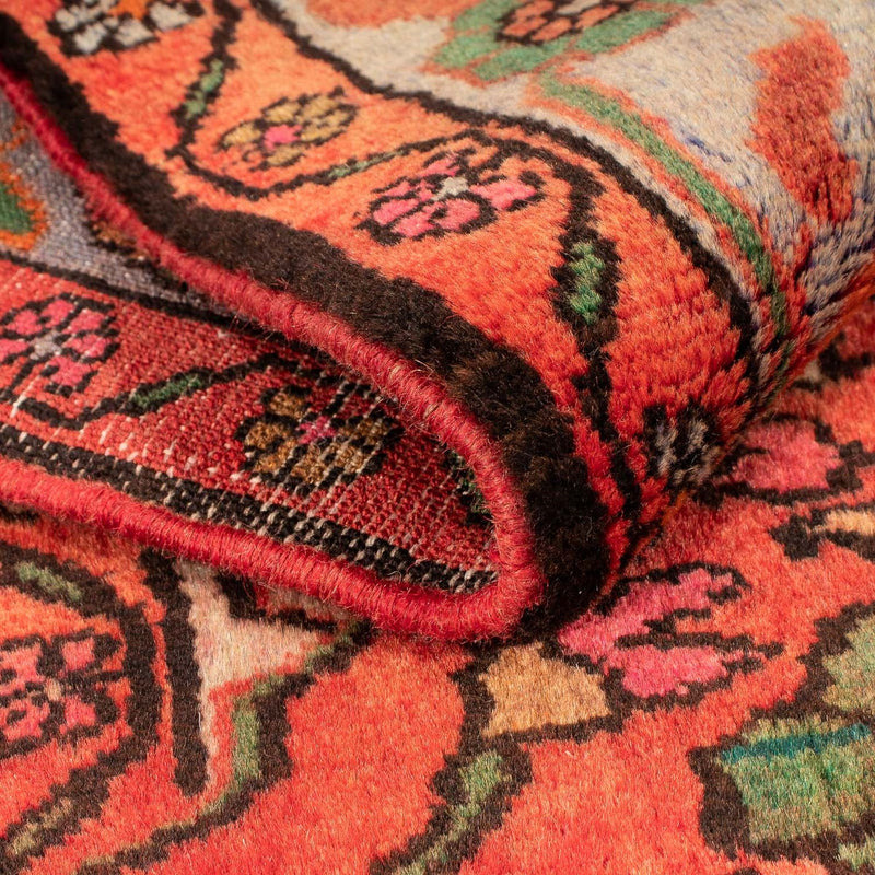 Tapis persan - Nomadic - 124 x 80 cm - rouge clair