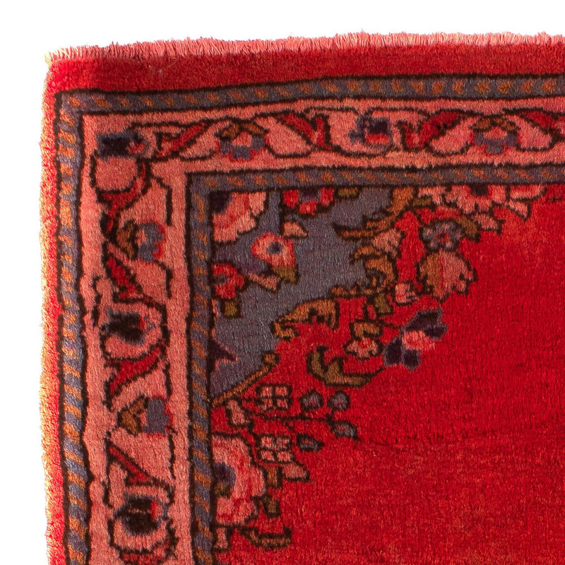 Tapis persan - Classique - 124 x 63 cm - rouge foncé