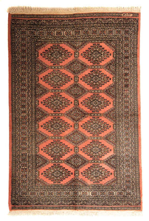 Tapis Pakistani - 190 x 127 cm - rouge clair