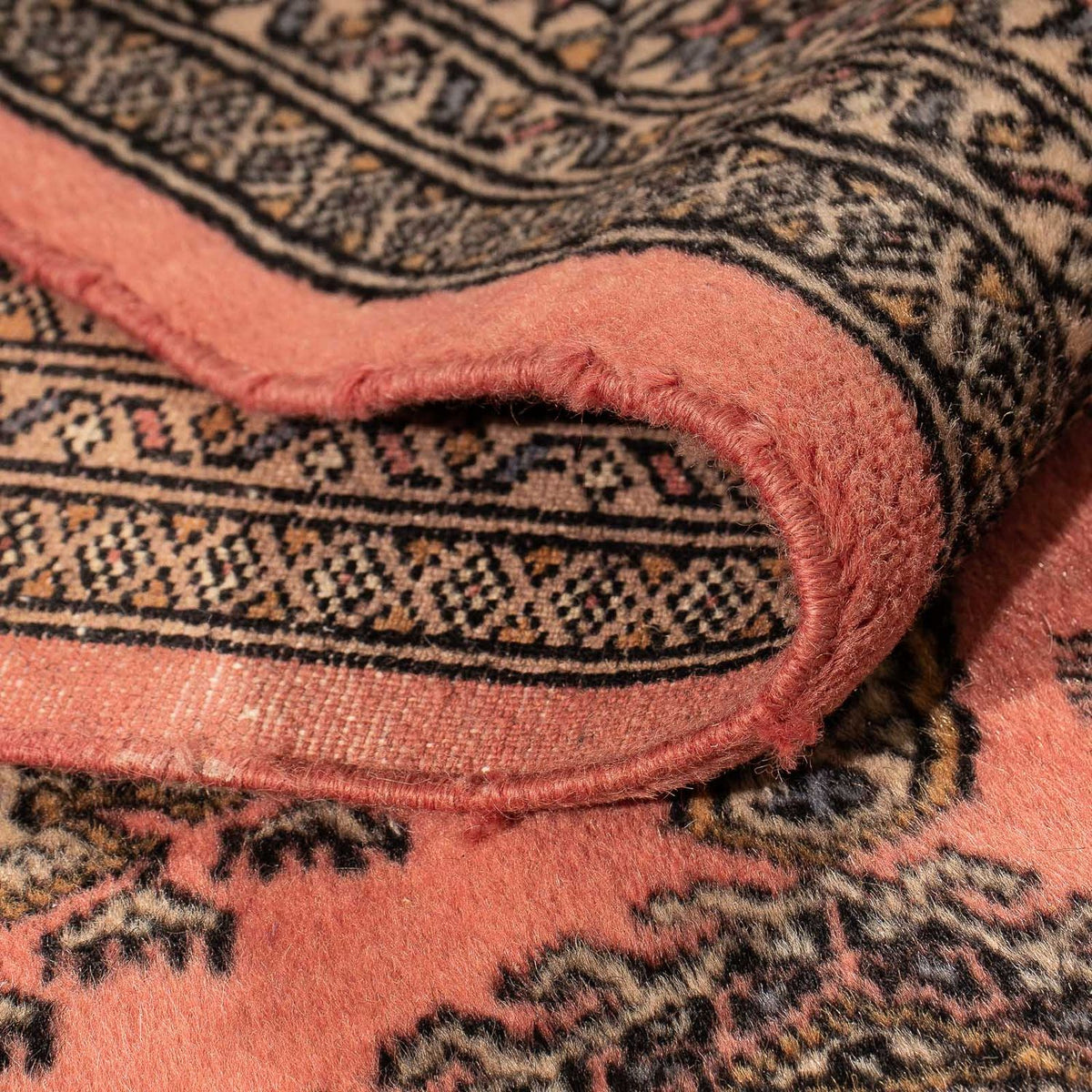 Tapis Pakistani - 190 x 127 cm - rouge clair