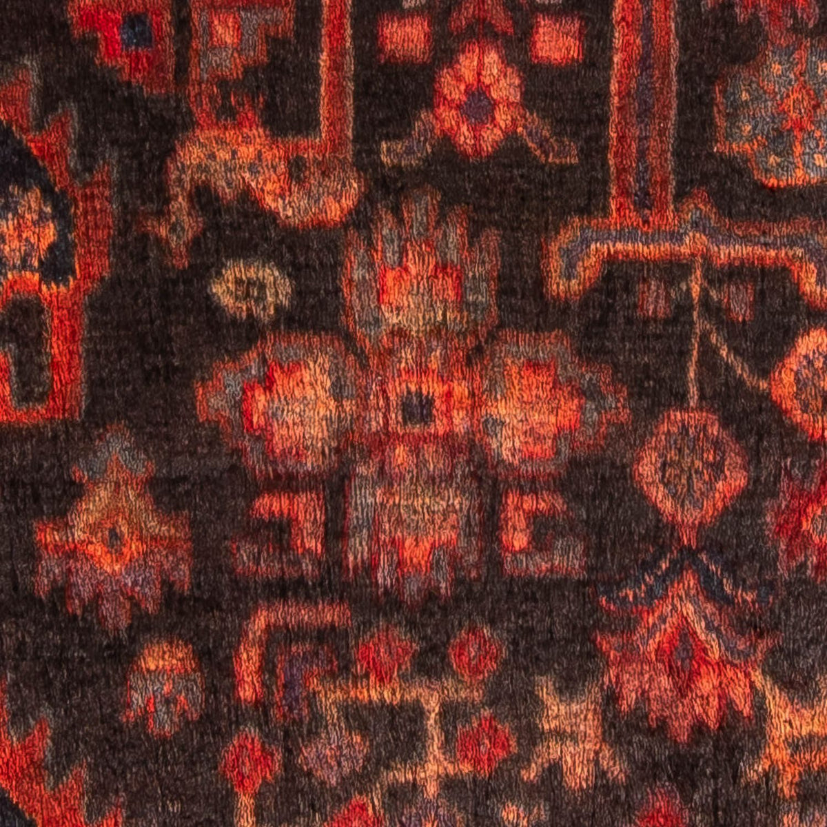 Tapis persan - Nomadic - 133 x 94 cm - multicolore