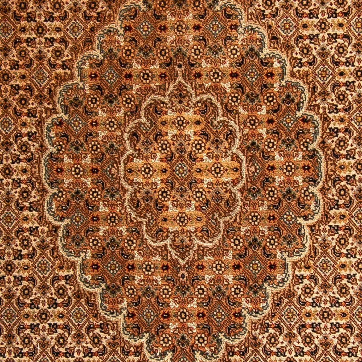 Tapis persan - Tabriz - Royal - 158 x 102 cm - marron clair