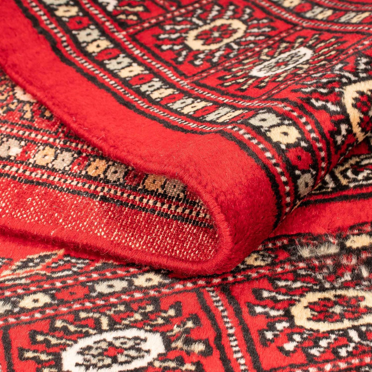 Tapis Pakistani - 123 x 80 cm - rouge foncé