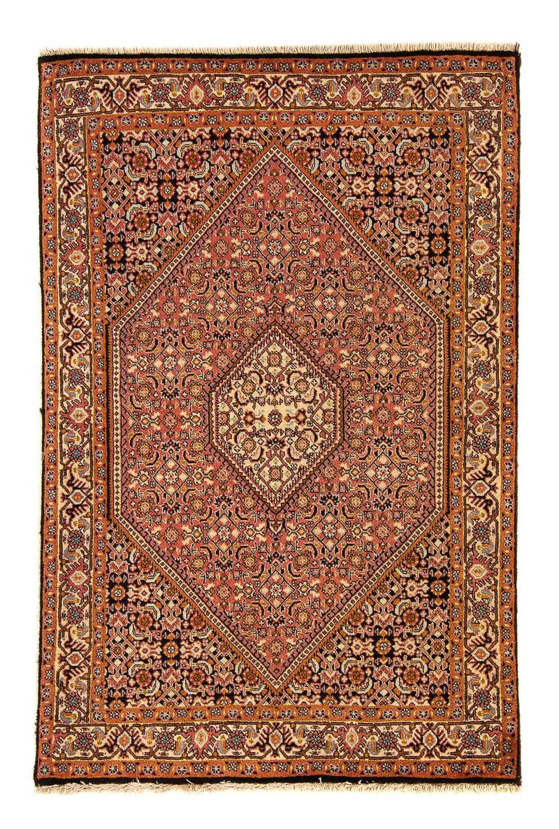 Tapis persan - Bidjar - 143 x 88 cm - marron clair