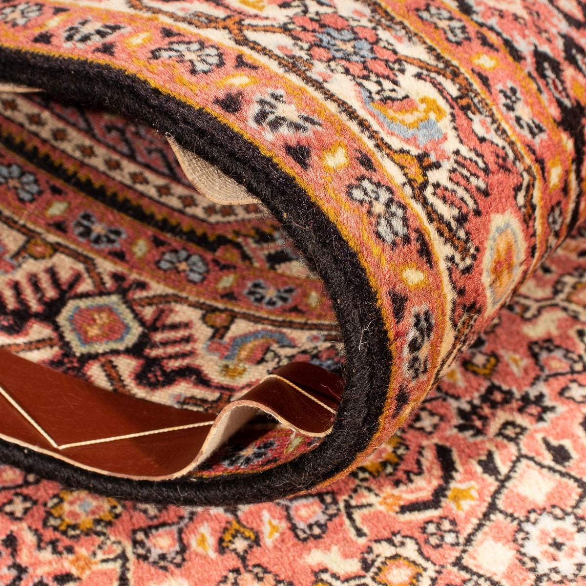 Tapis persan - Bidjar - 143 x 88 cm - marron clair