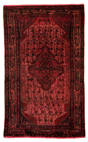 Tapis persan - Nomadic - 173 x 104 cm - rouge foncé