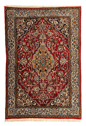 Tapis oriental - Indus - 154 x 103 cm - rouge foncé