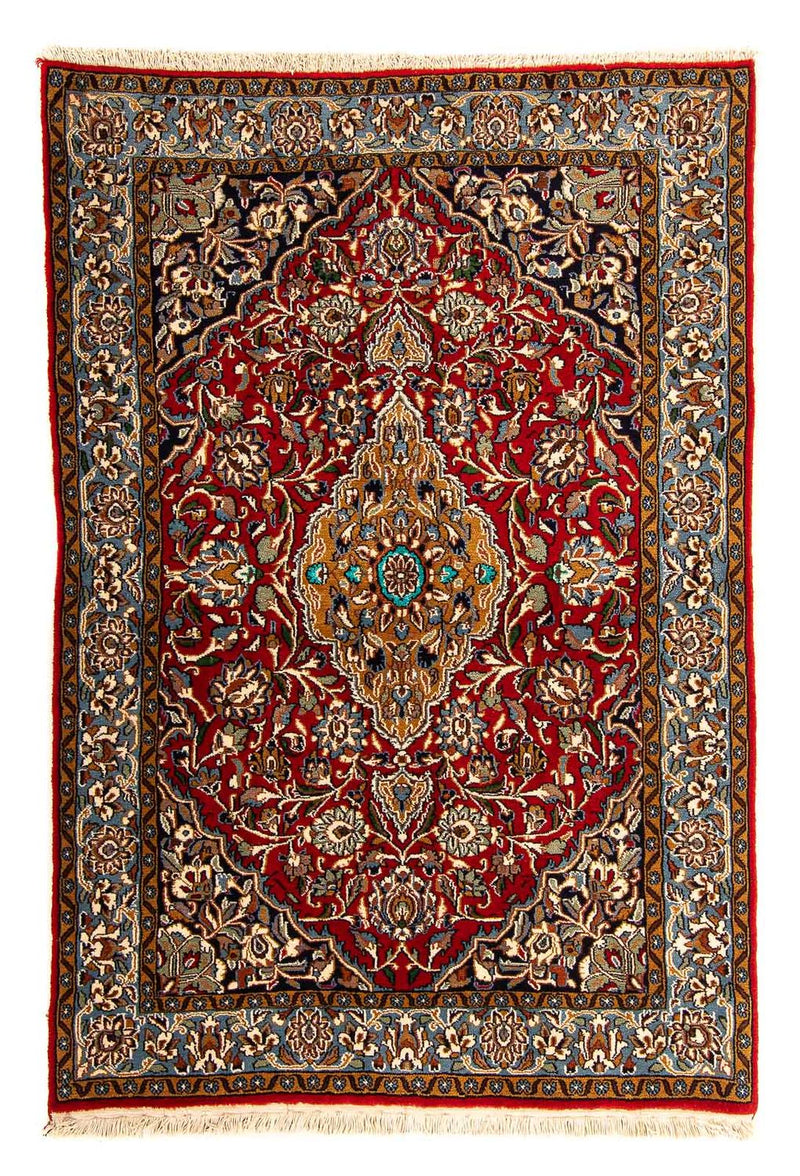 Tapis oriental - Indus - 154 x 103 cm - rouge foncé
