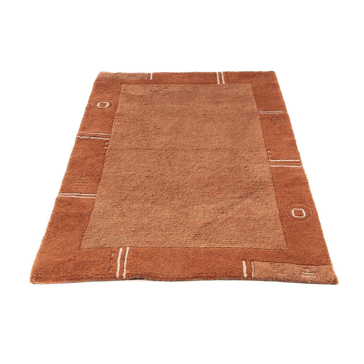 Tapis Népalais - 156 x 93 cm - marron