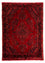 Tapis persan - Classique - 147 x 110 cm - rouge foncé