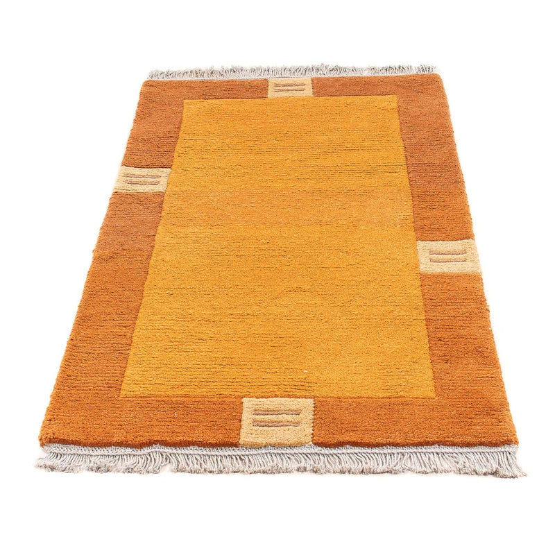 Tapis Népalais - 142 x 72 cm - orange