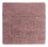 Tapis en laine carré  - 47 x 47 cm - multicolore