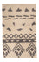 Tapis berbère - 93 x 60 cm - beige