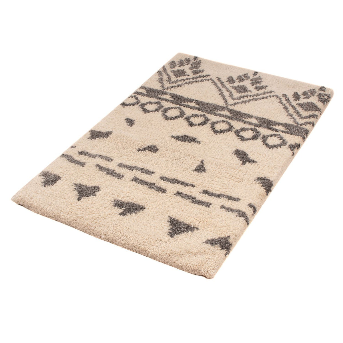 Tapis berbère - 93 x 60 cm - beige