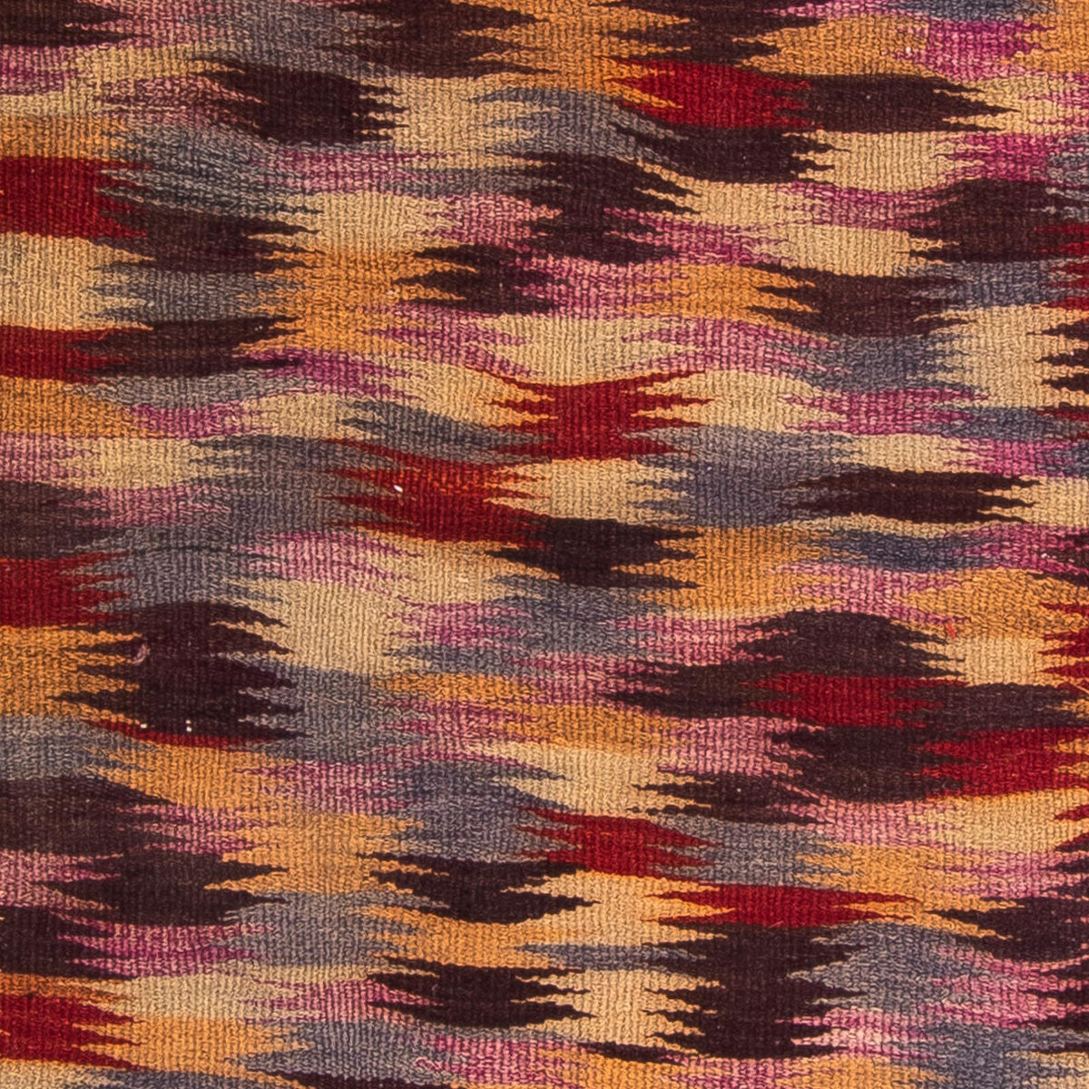 Tapis de couloir Tapis Kelim - Vieux - 305 x 105 cm - multicolore