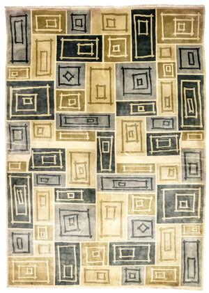 Tapis Népalais - 263 x 183 cm - colorée