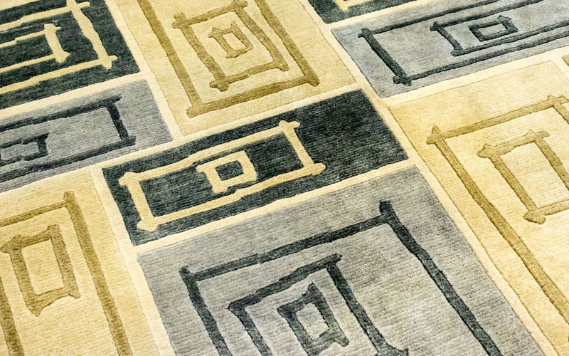 Tapis Népalais - 263 x 183 cm - colorée