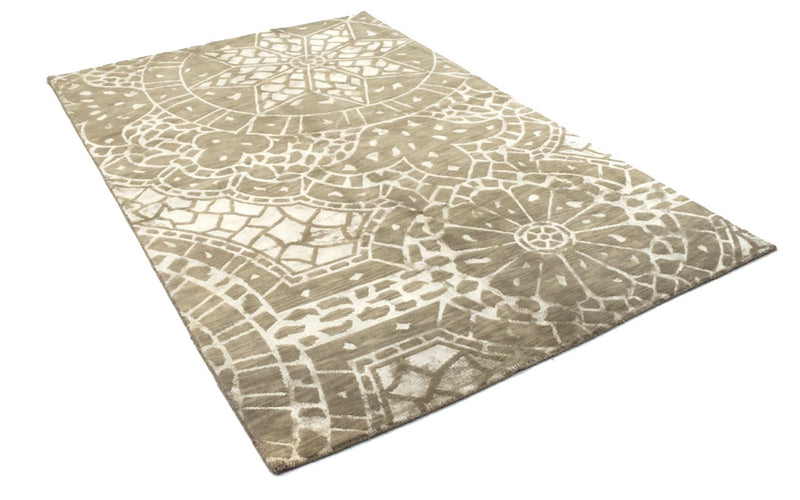 Tapis Népalais - 236 x 152 cm - marron