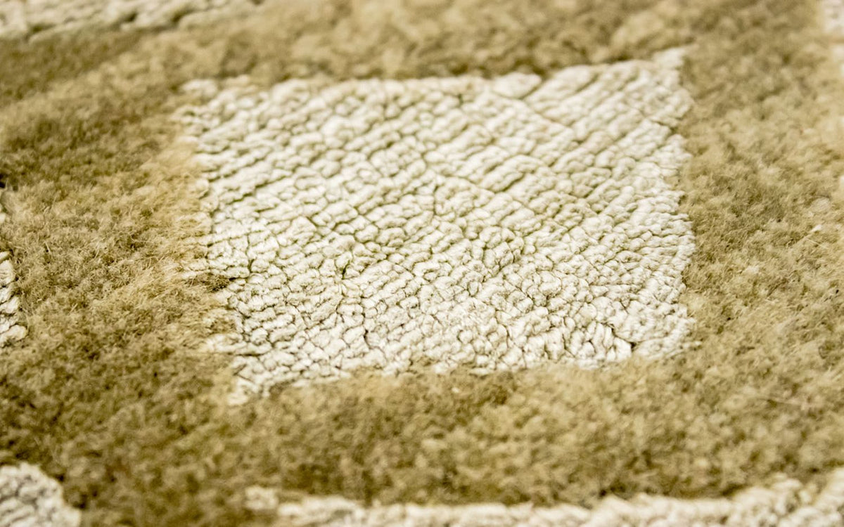 Tapis Népalais - 236 x 152 cm - marron