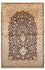 Tapis en soie - Soie du Cachemire - 190 x 127 cm - bleu foncé
