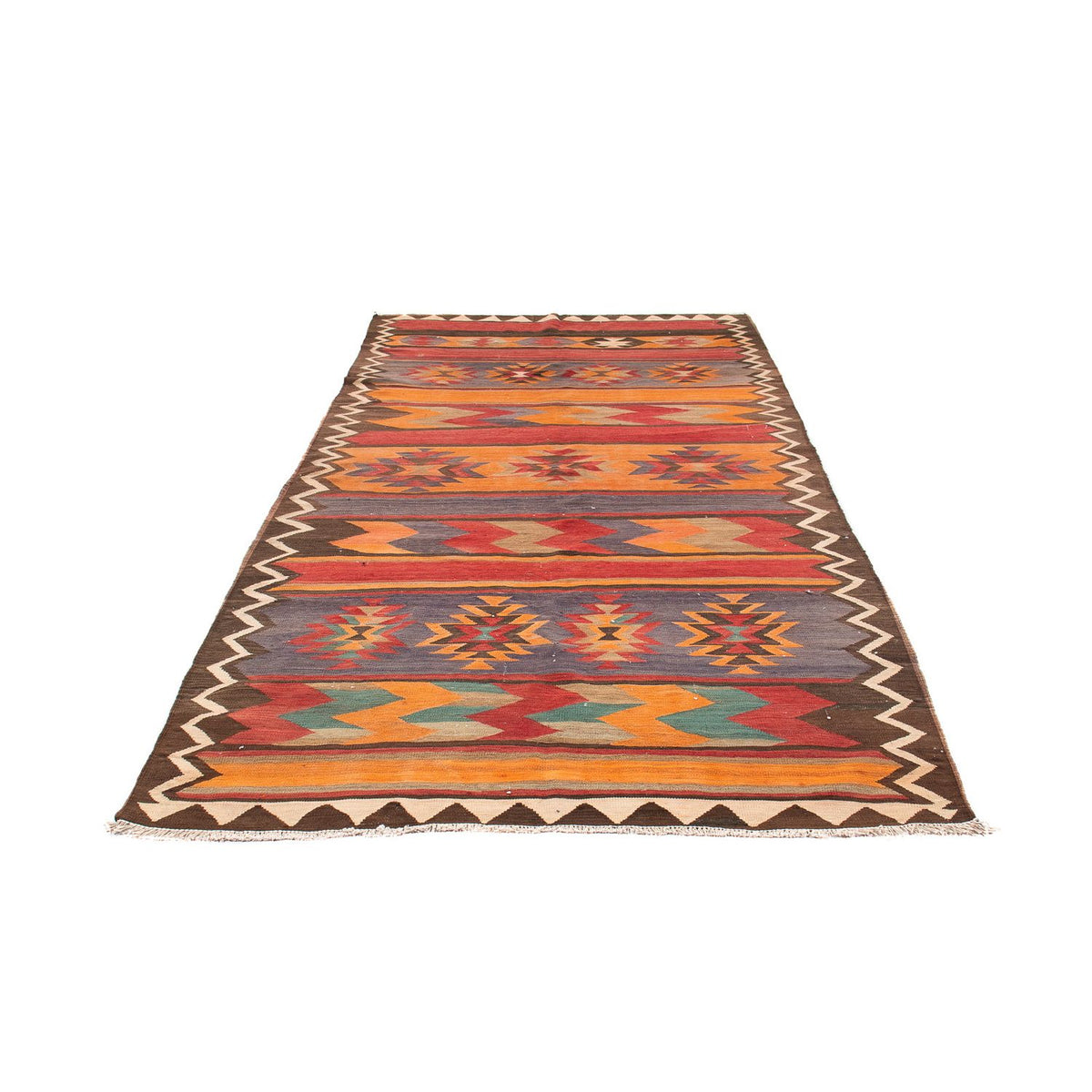 Tapis Kelim - Vieux - 310 x 160 cm - multicolore
