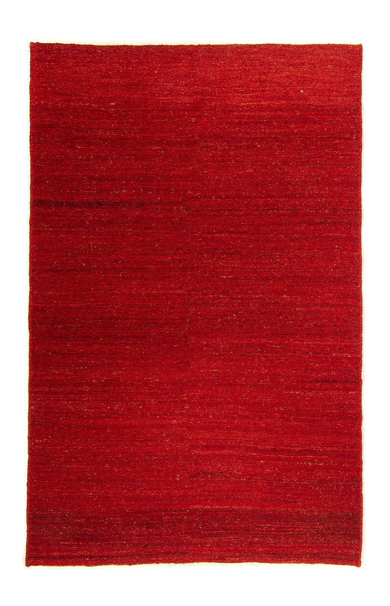 Tapis Gabbeh - Persan - 174 x 115 cm - rouge foncé