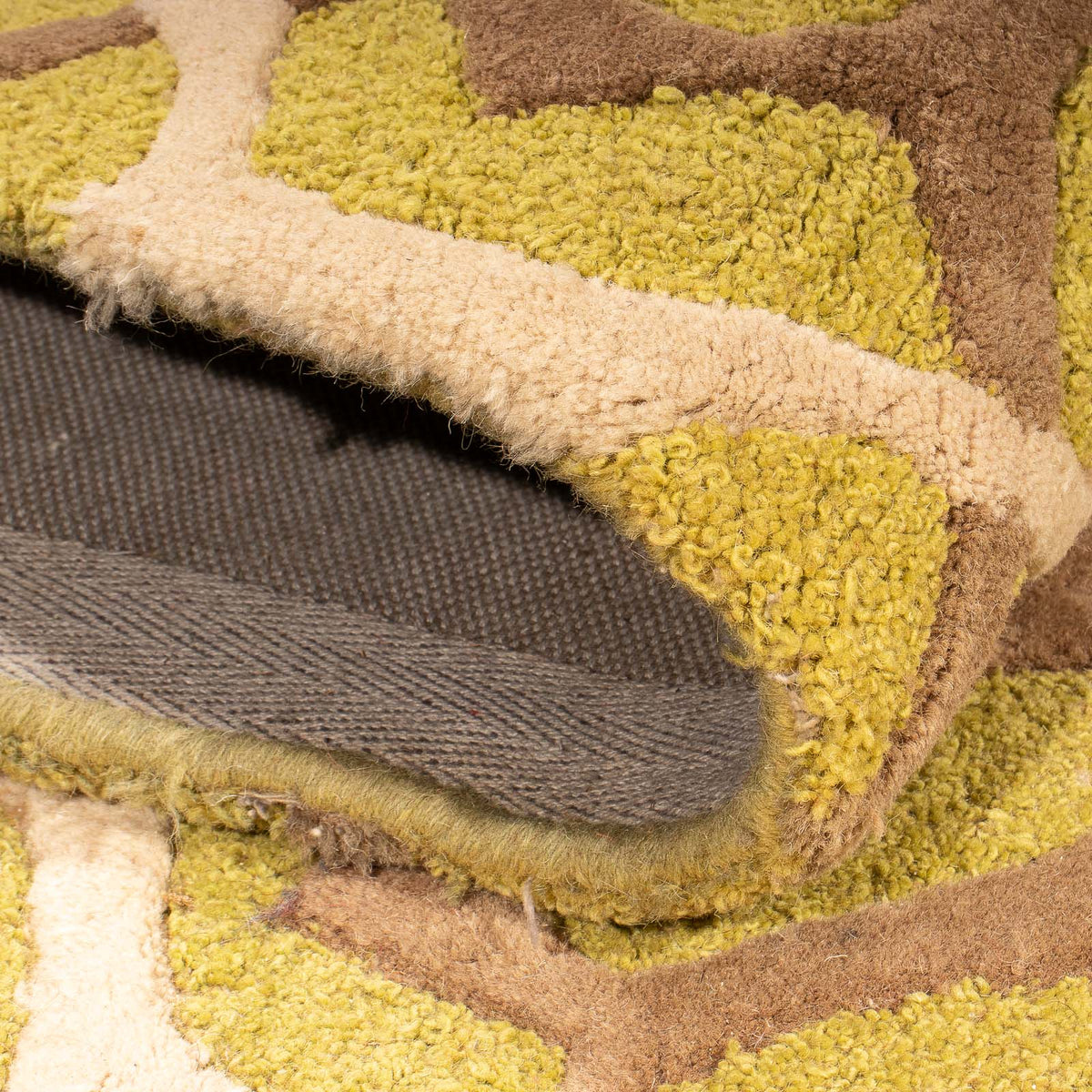 Tapis en laine - 260 x 180 cm - jaune