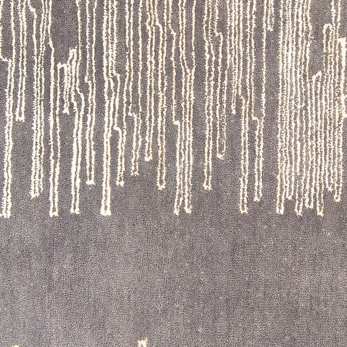 Tapis design - 244 x 151 cm - gris