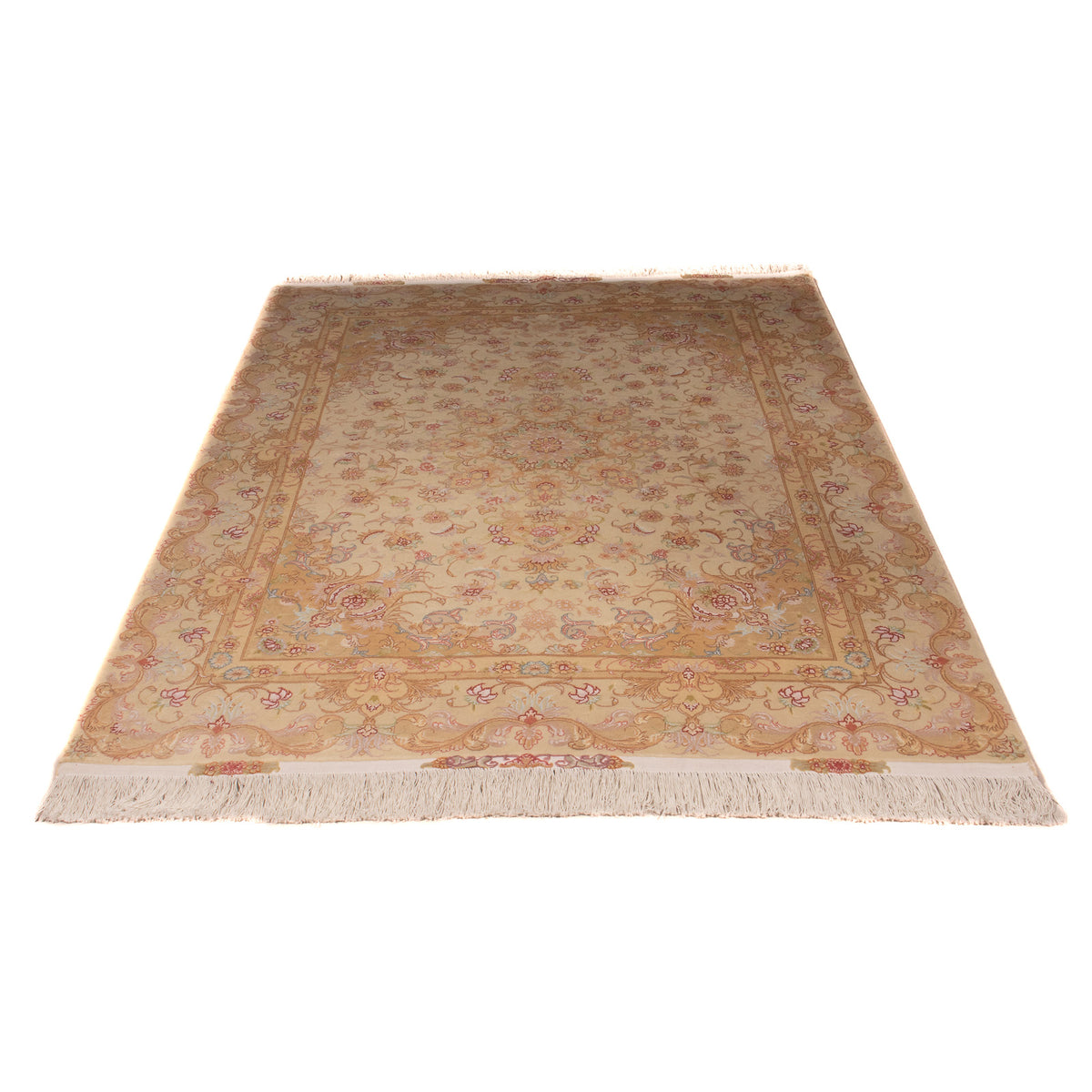 Tapis persan - Tabriz - Premium - 200 x 150 cm - marron