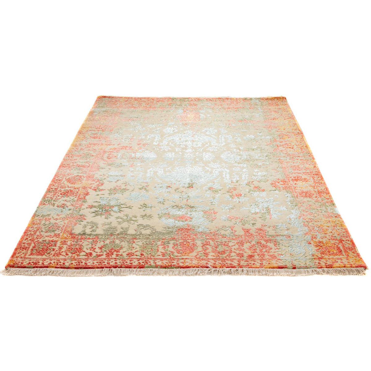 Tapis design - 195 x 155 cm - multicolore