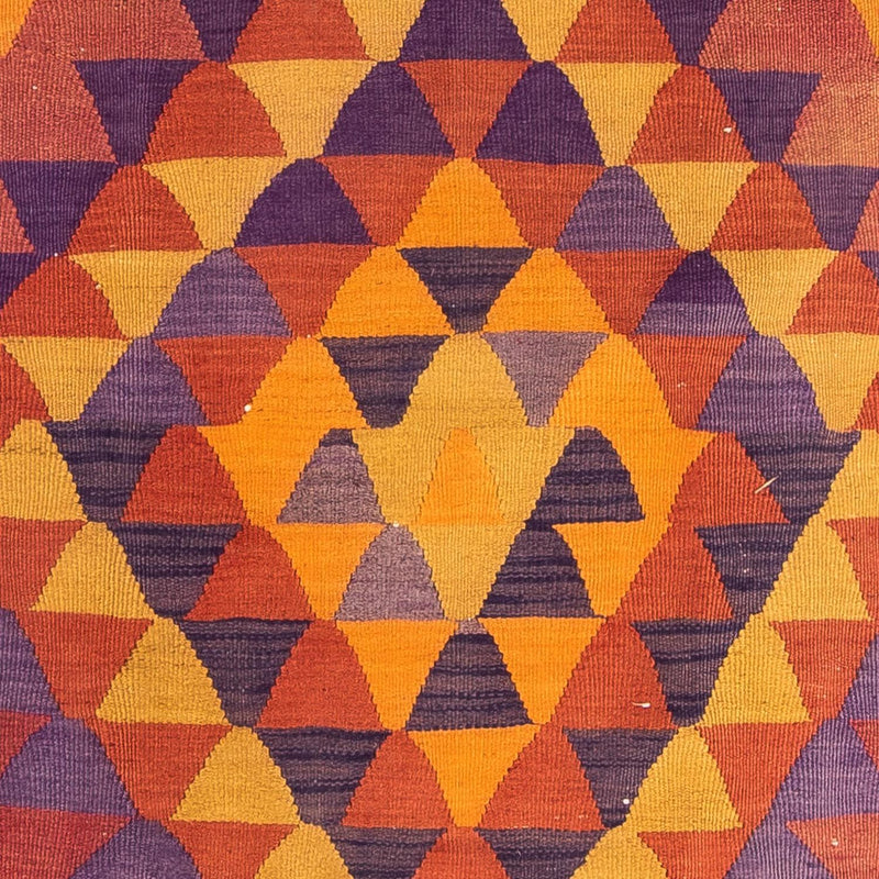 Tapis de couloir Tapis Kelim - Vieux - 310 x 150 cm - multicolore