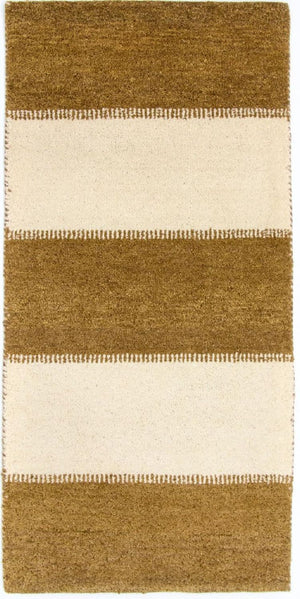 Tapis Gabbeh - Indus - 137 x 71 cm - multicolore