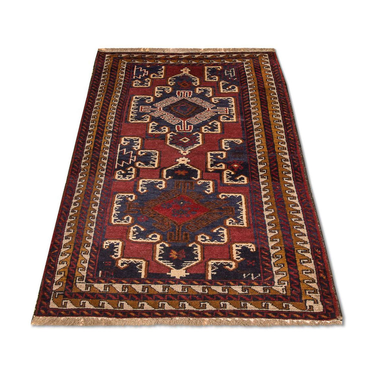 Tapis Belutsch - 147 x 82 cm - bleu