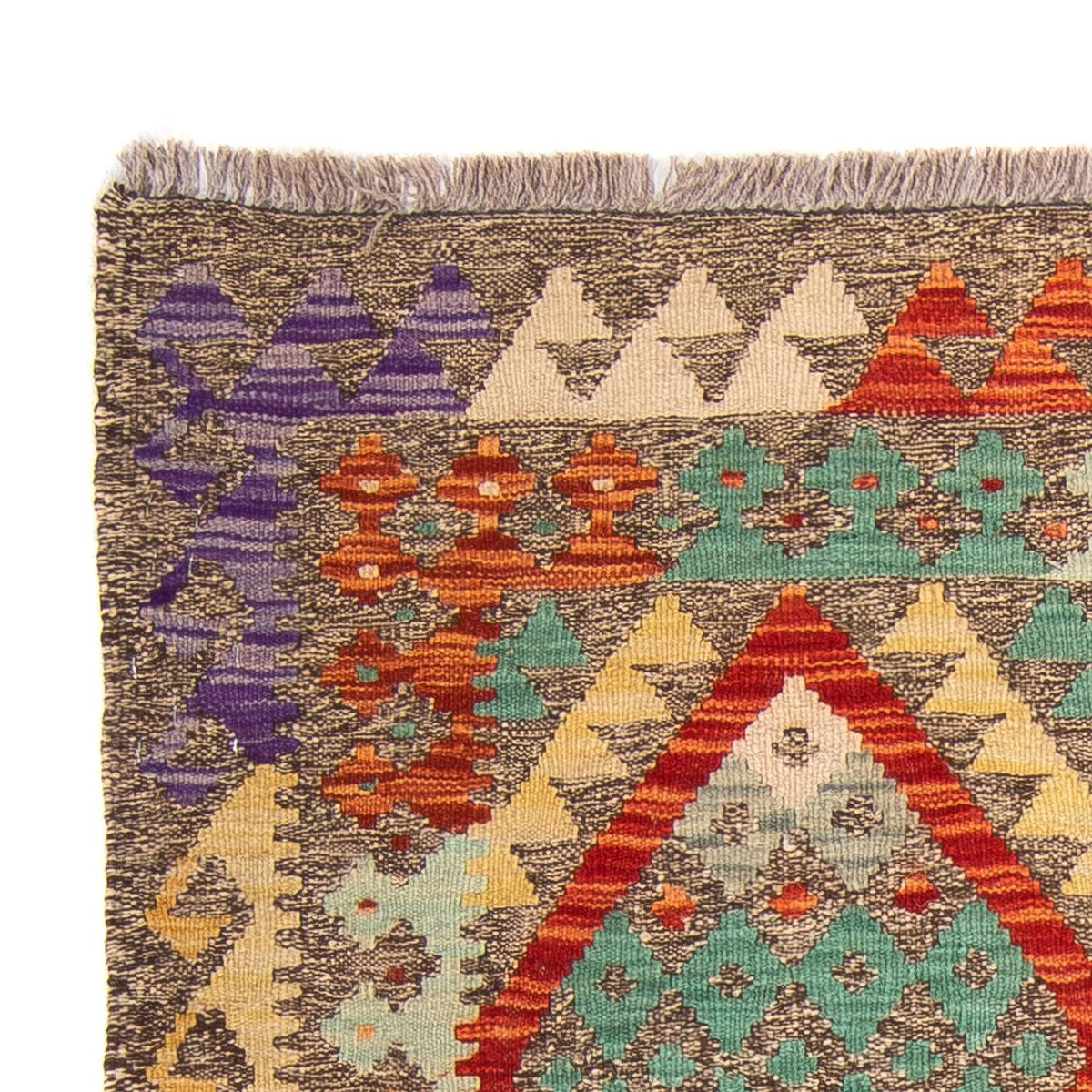 Tapis Kelim - Splash - 156 x 100 cm - multicolore
