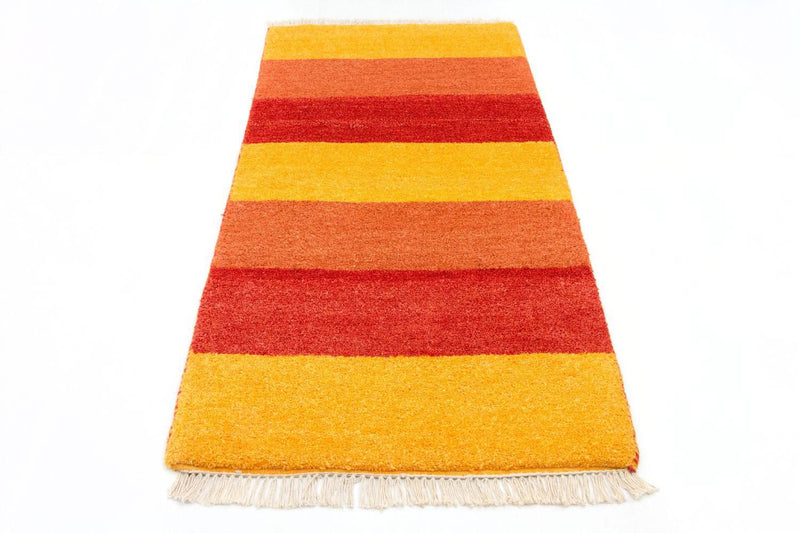 Tapis Gabbeh - Indus - 140 x 70 cm - colorée