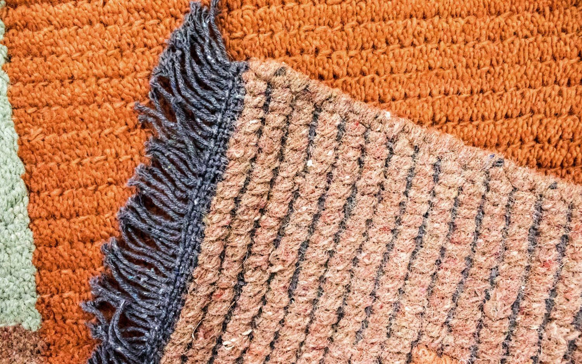 Tapis Népalais - 140 x 70 cm - multicolore