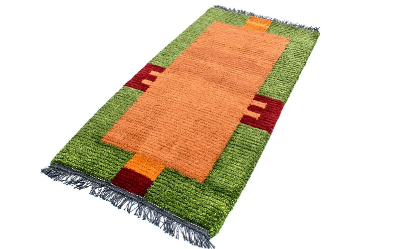 Tapis Népalais - 140 x 70 cm - multicolore
