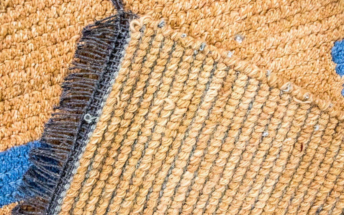 Tapis Népalais - 140 x 70 cm - marron