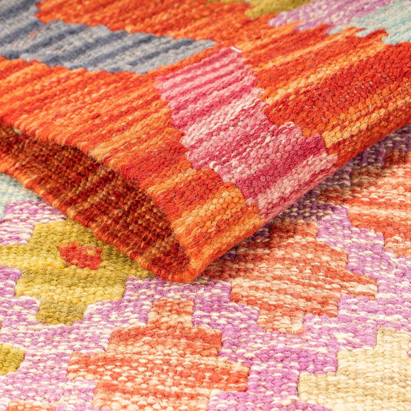 Tapis Kelim - Splash - 147 x 101 cm - multicolore