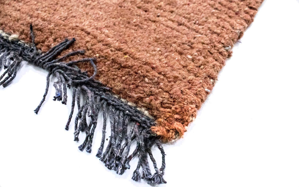 Tapis Népalais - 140 x 70 cm - marron