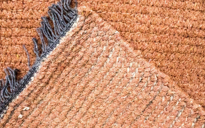 Tapis Népalais - 140 x 70 cm - marron