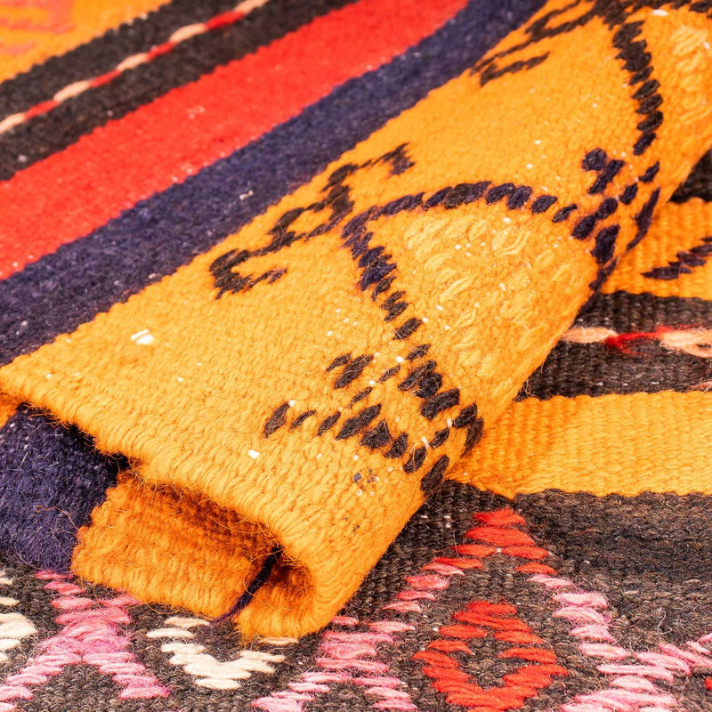 Tapis Kelim - Vieux - 220 x 150 cm - multicolore