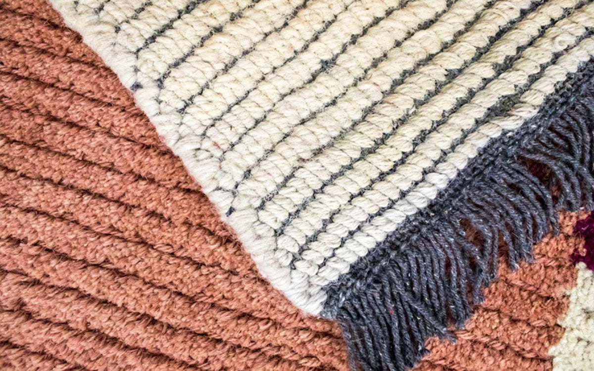 Tapis Népalais - 140 x 70 cm - multicolore